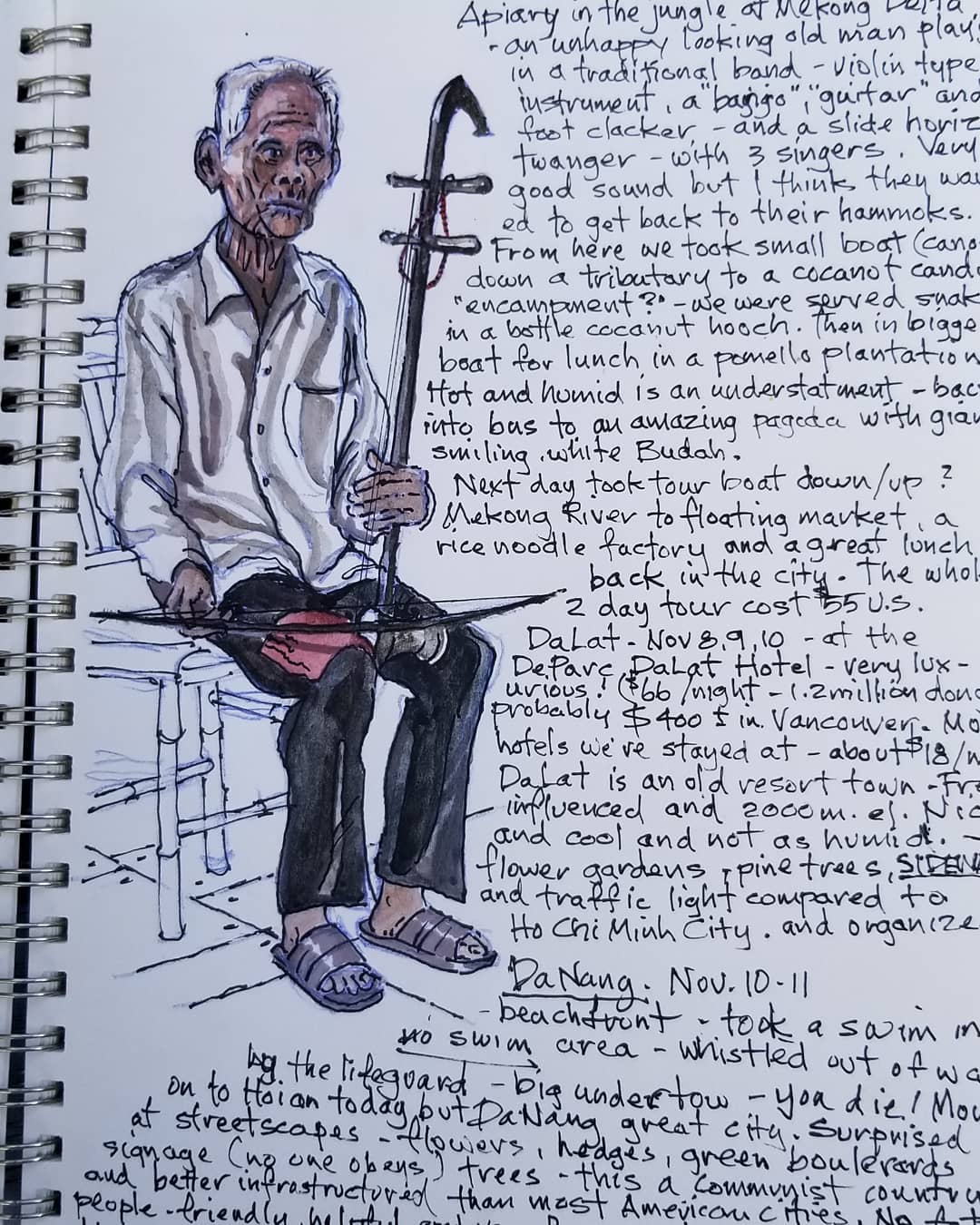Banjo Guitar Man — Mekong Delta, Vietnam — Karl Willms