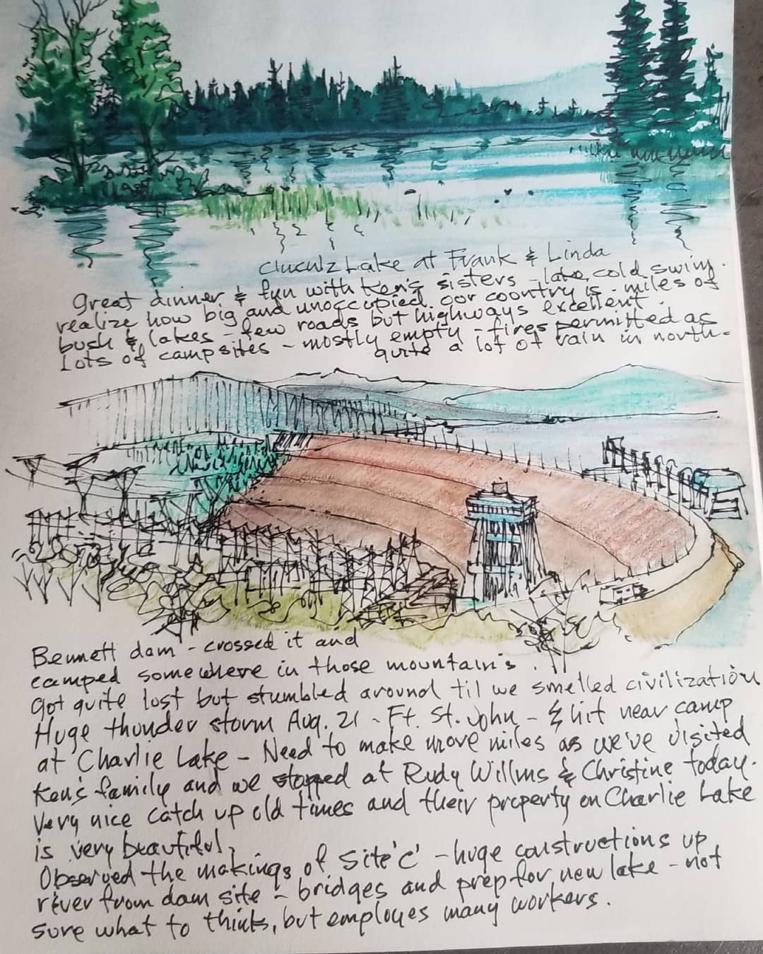 Cluculz Lake, Bennett Dam — Northern BC — Karl Willms