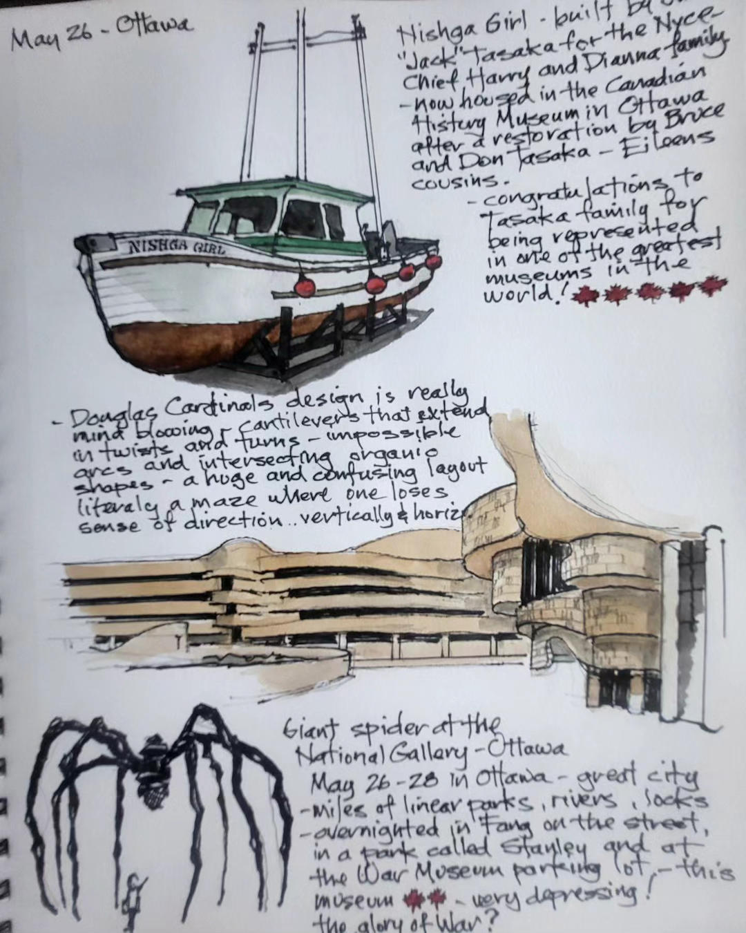 Nishga Girl, Giant Spider — Ottawa, Ontario — Karl Willms