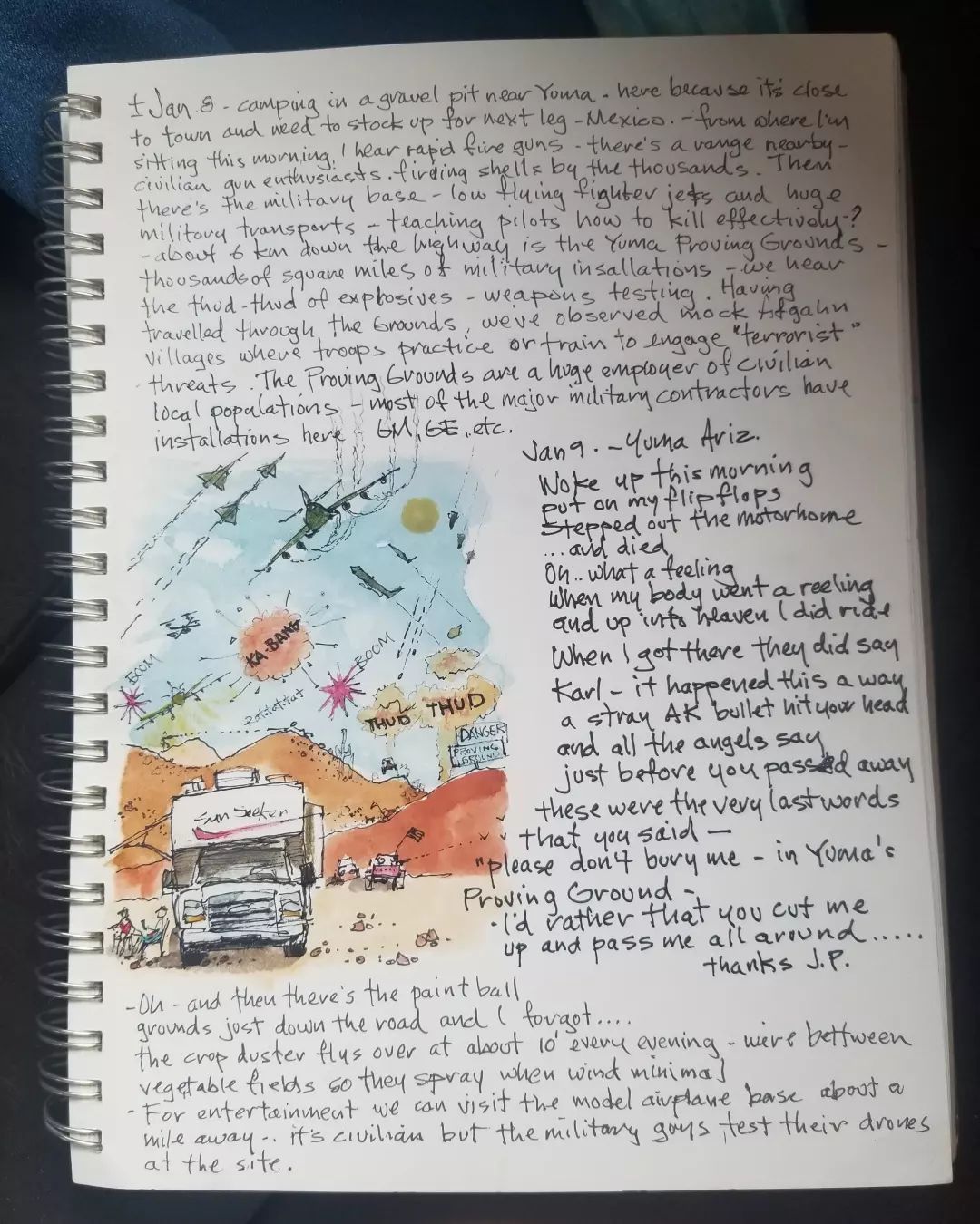 Please Don’t Bury Me — Yuma Proving Ground, AZ — Karl Willms