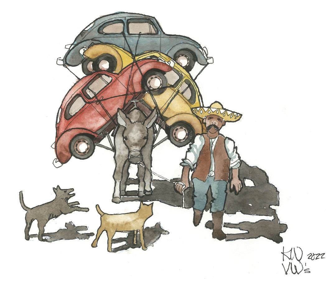 Donkey Load of Beetles — Karl Willms