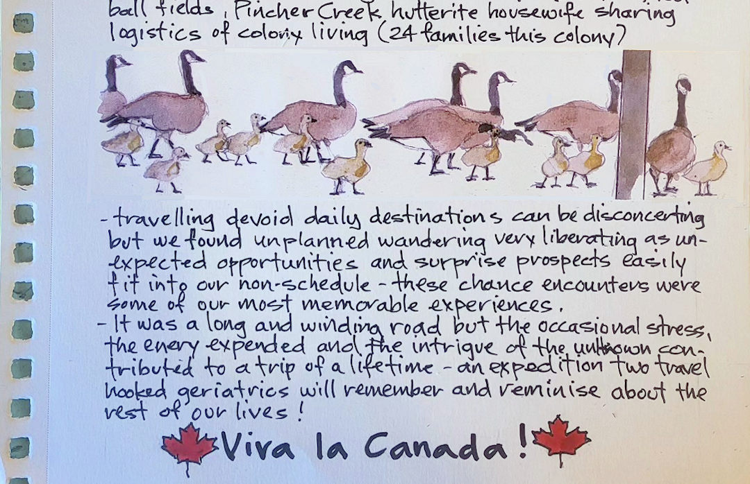 Debriefing — Cross Canada Road Trip — Karl Willms