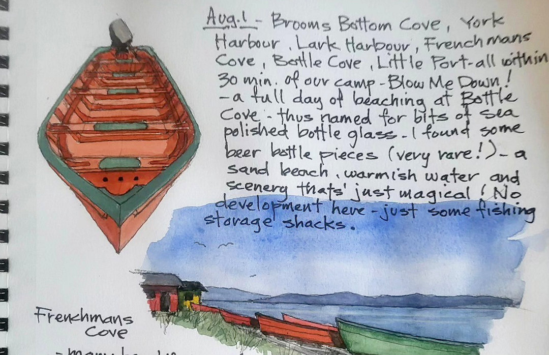 Dories — Frenchmanʼs Cove, Newfoundland — Karl Willms